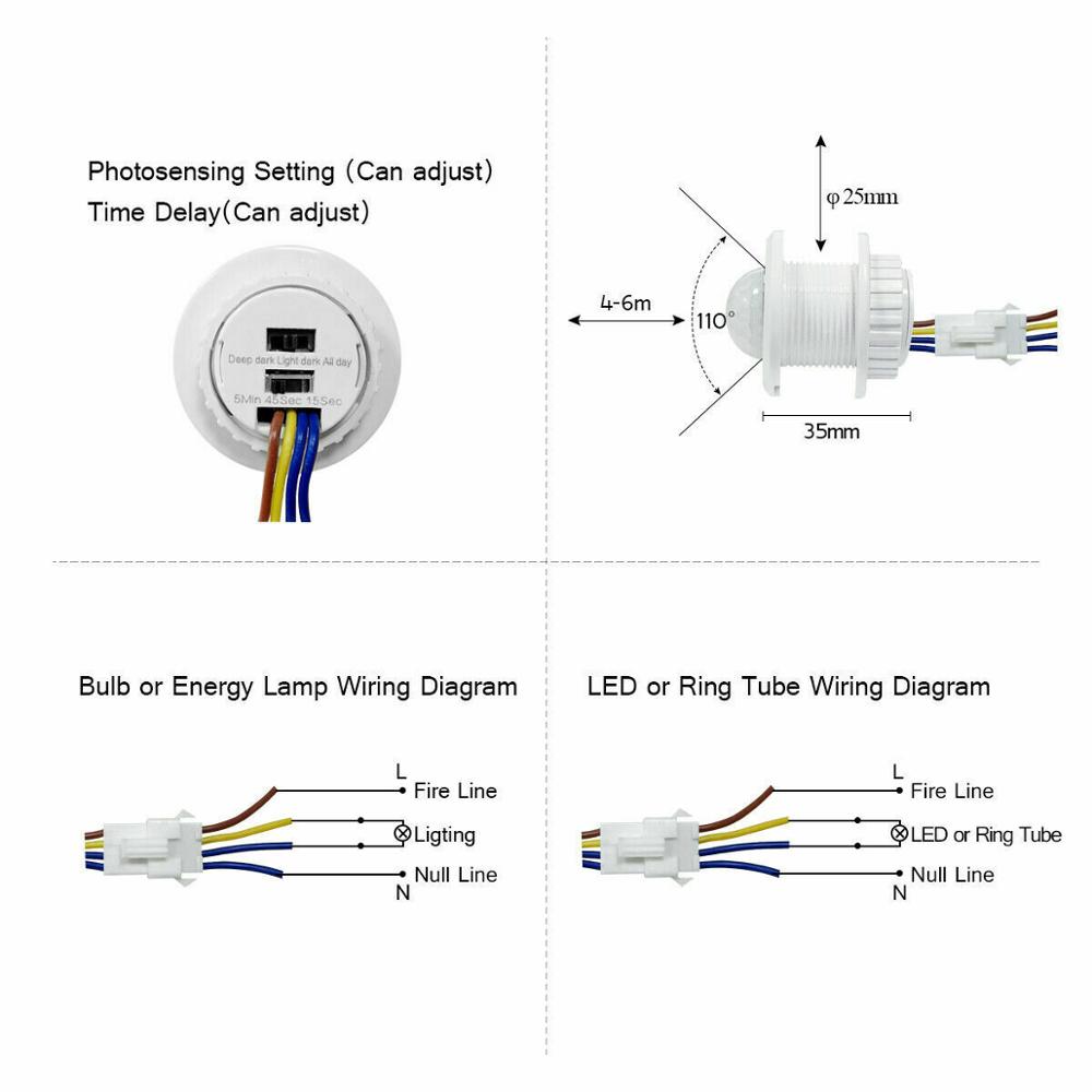 Opóźnienie czasowe PIR moduł c – Motion Sensor Pir Wired recenzja i cena