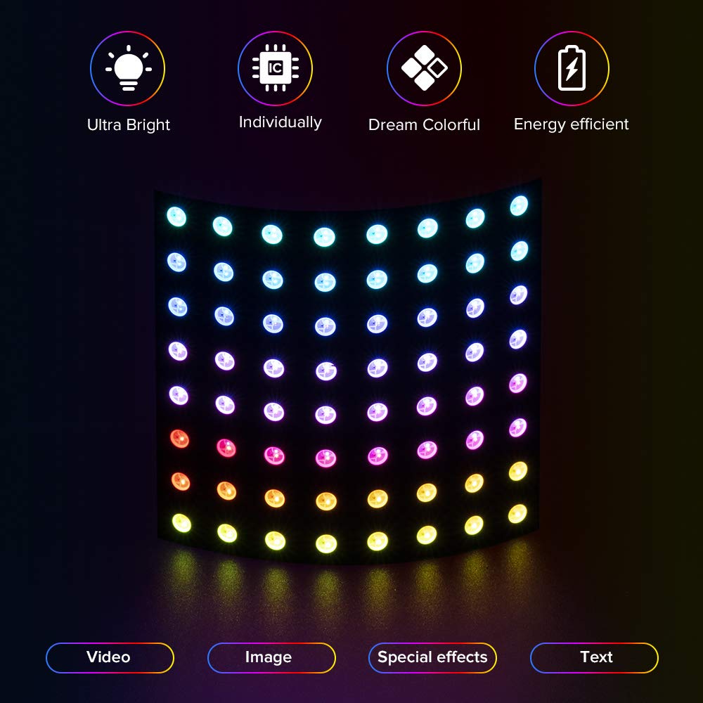 WS2812 LED 5050 RGB 8x8 64-bit – Rgb Led Matrix 8X8 recenzja i cena