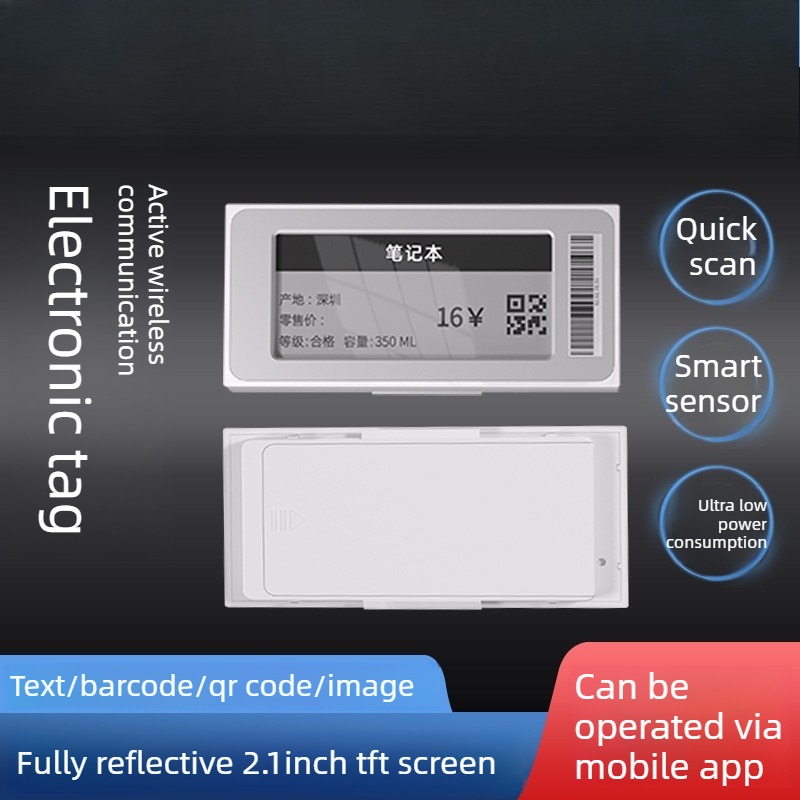 Ekran E-Ink i ekran TFT 2.1 