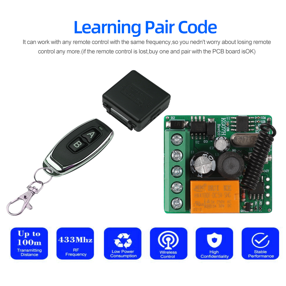 433Mhz RF Pilot Bezprzewodowy  – Home Automation Diy Kit recenzja i cena