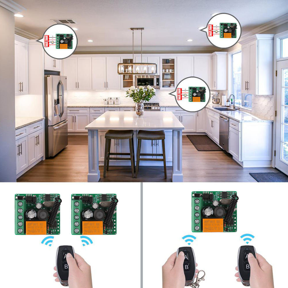 433Mhz RF Pilot Bezprzewodowy  – Home Automation Diy Kit recenzja i cena